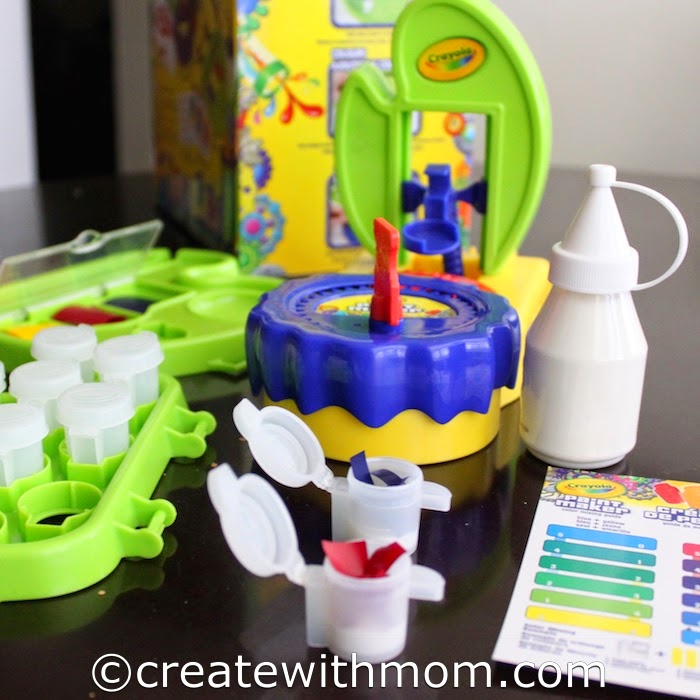 Create With Mom Making Our Own Paint With Crayola and Sketching