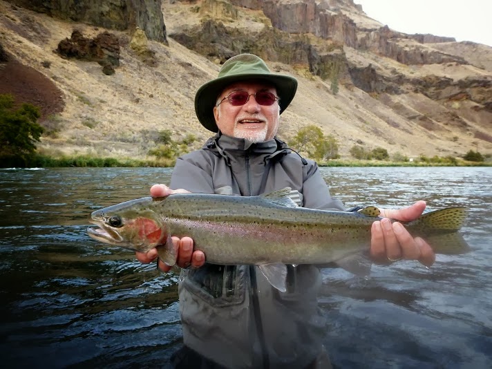 Fly Fish Oregon Water Time Report Fall Steelhead on the Deschutes River