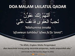 DOA MALAM LAILATUL QODR