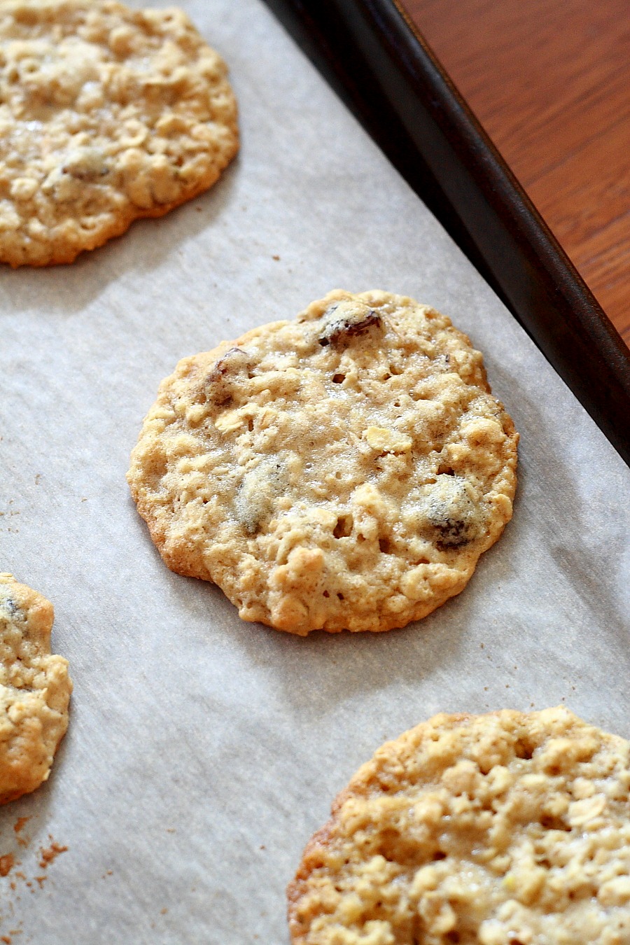 Lemon Drop Oatmeal Raisin Cookies