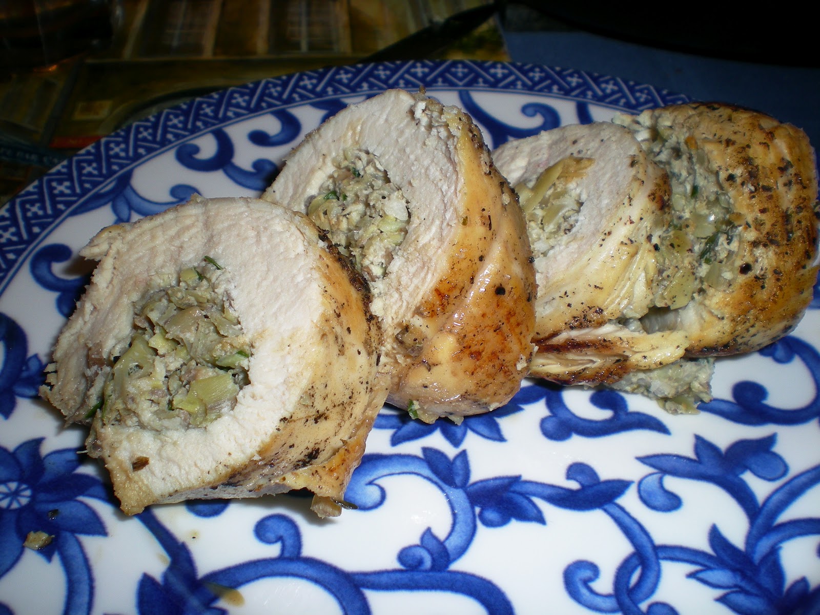 ArtichokeStuffed Chicken Breasts From Anne's Kitchen