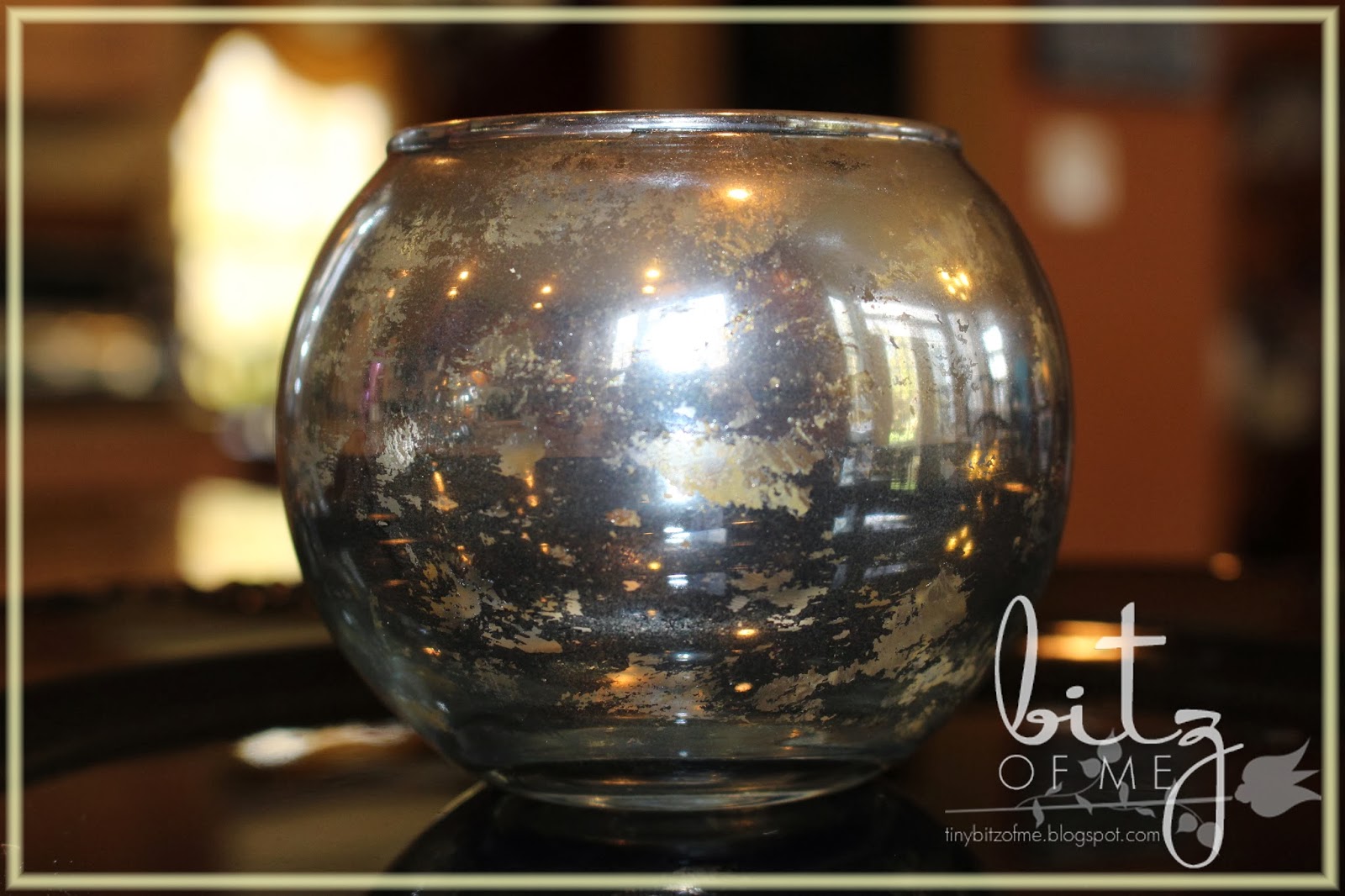 Beautiful DIY Mercury Glass! Bitz of Me