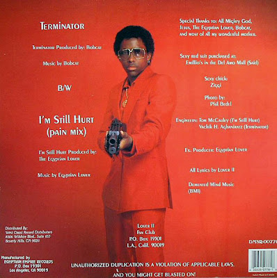 The Lover II ‎– Terminator / I'm Still Hurt (1987, VLS, 256)