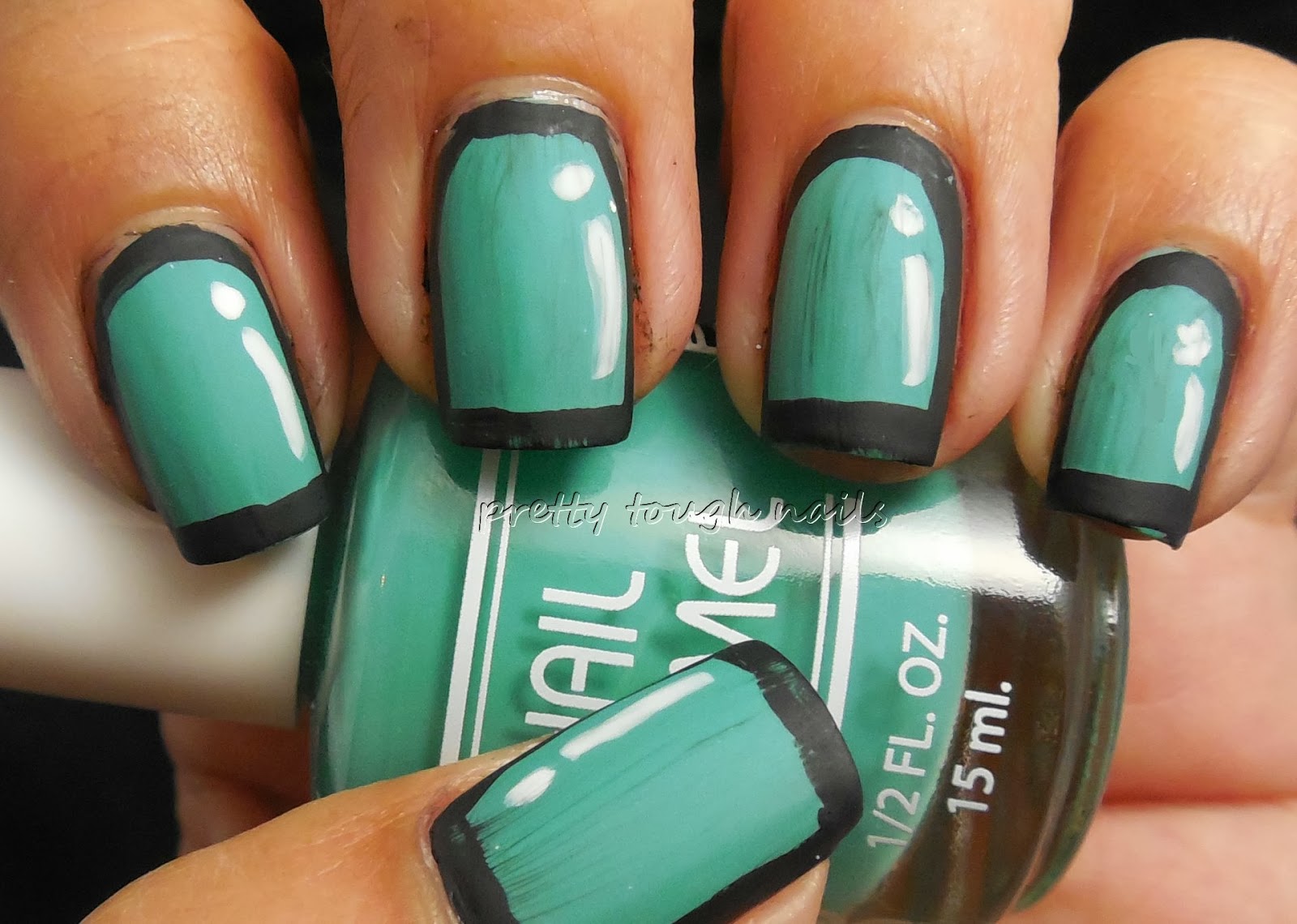 prettytoughnails 31DC2013 Inspired By Art Cartoon Nails