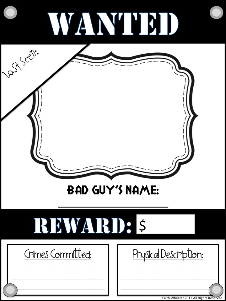 missing sign template
