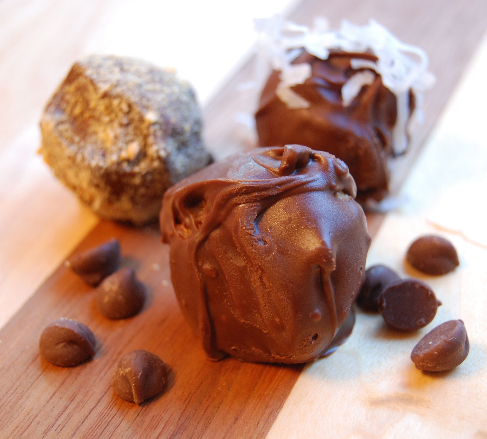 Peanut Butter Chocolate Truffles