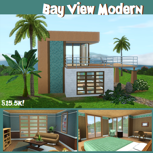 Sims 3 Plan Maison Moderne