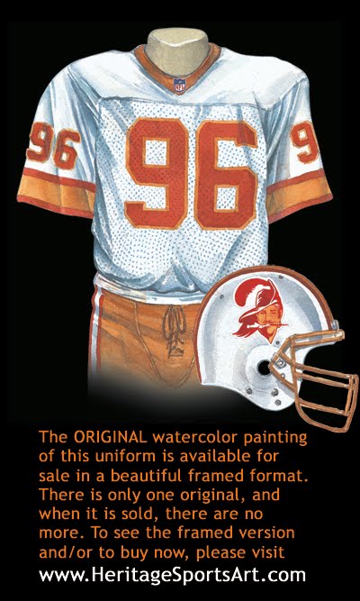 Tampa Bay Buccaneers Uniform and Team History Heritage Uniforms and ...