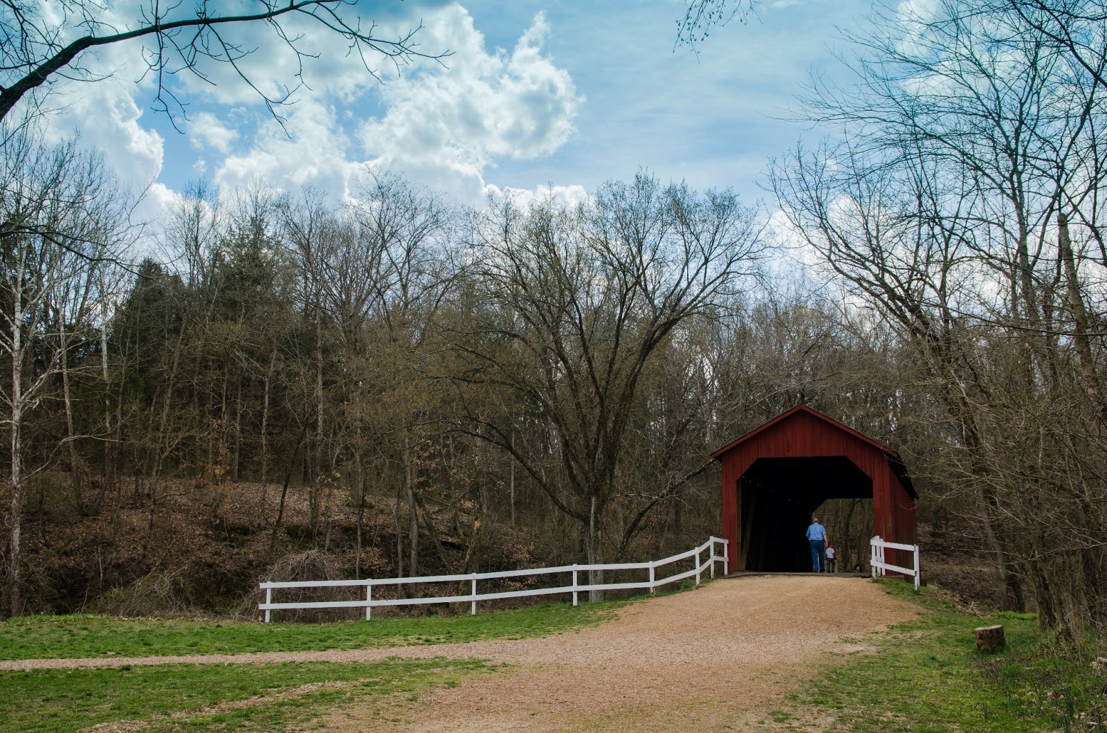A Time For All Seasons Sandy Creek Covered Bridge