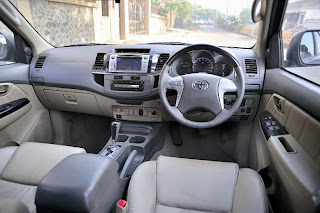 new toyota fortuner interior and steering
