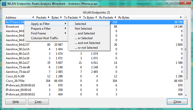 wireshark capture filter syntax mac address wireshark capture filter syntax mac address