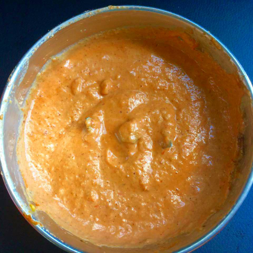 Priya's Page Quick fix Vegan Pasta made in Almond sauce!