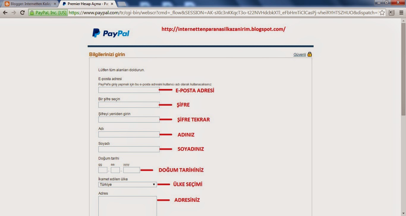 Paypal Hesaplari Uyelik Anlatim Nettenbedavapara