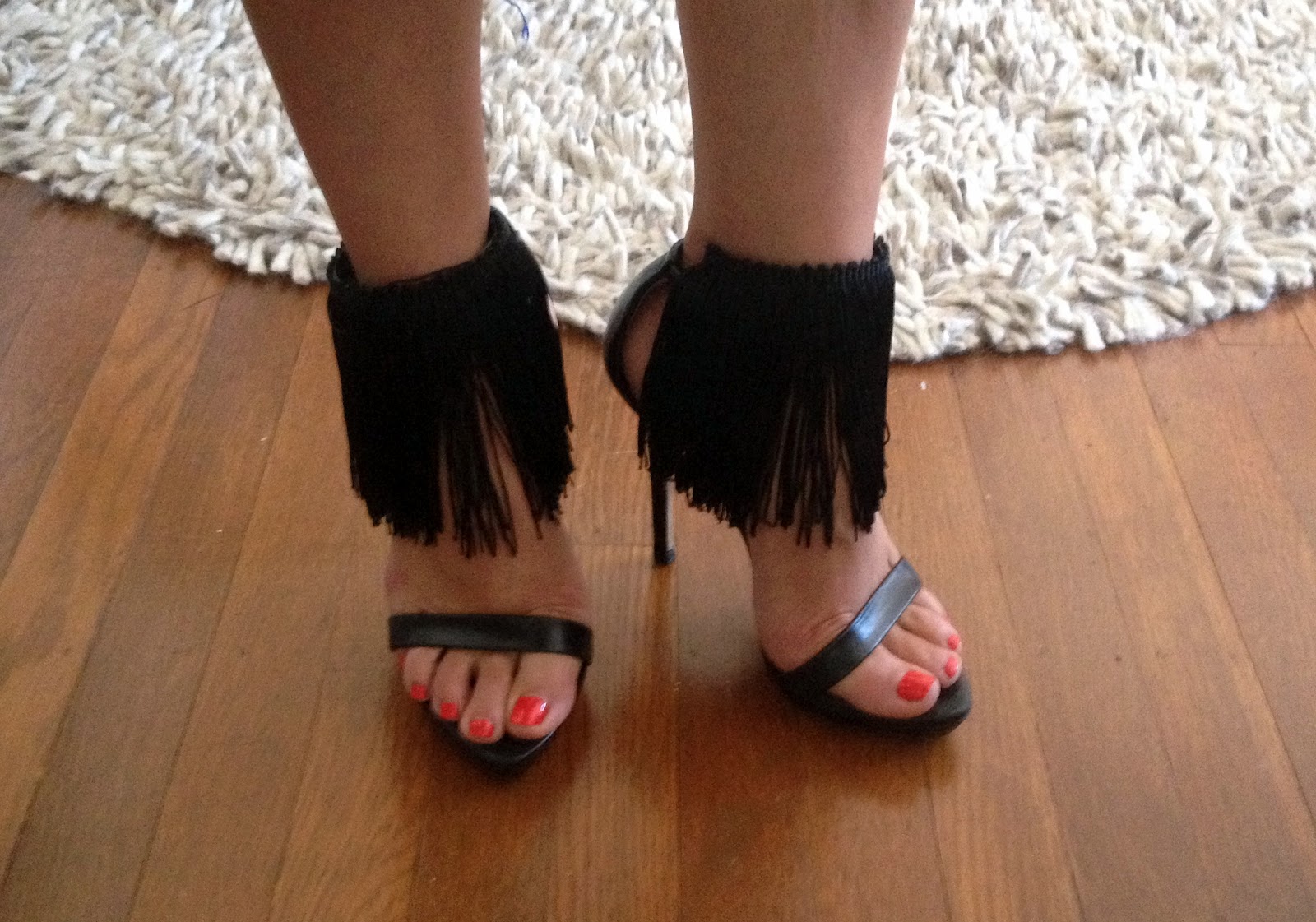 The Corporate Catwalk by Olivia DIY Sexy Fringe Heels