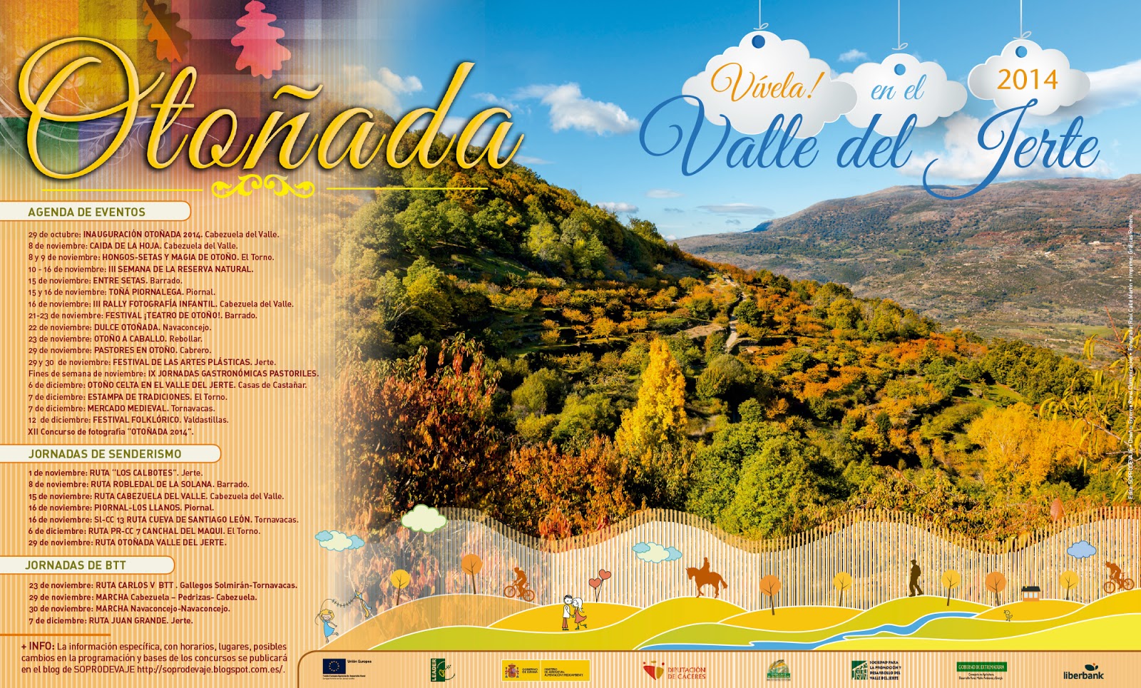 Otoñada 2014. Valle del Jerte Otoñada 2014. Valle del Jerte