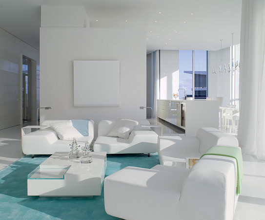 Salas color blanco | Ideas para decorar, diseñar y mejorar tu casa.