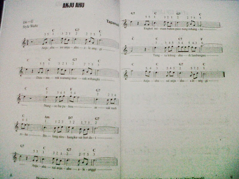 Lagu Daerah Anju Ahu Tapanuli Lagu Daerah Anju Ahu Tapanuli