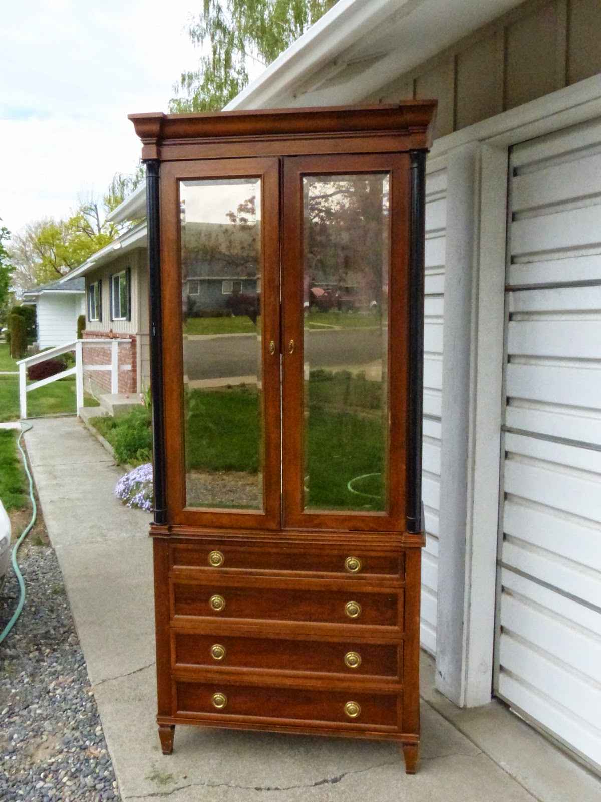 For the Love of it Armoire Transformation