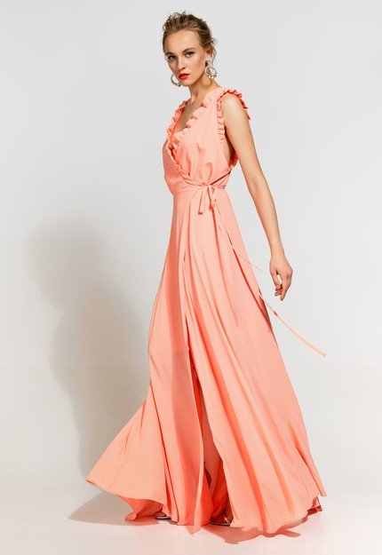 Viscose Maxi Coctail Φορεμα. Νew !