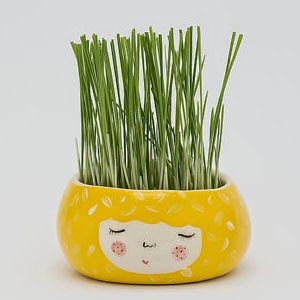Ma Bicyclette - Buy Handmade - Ceramics - Marinski Handmades - Yellow Planter