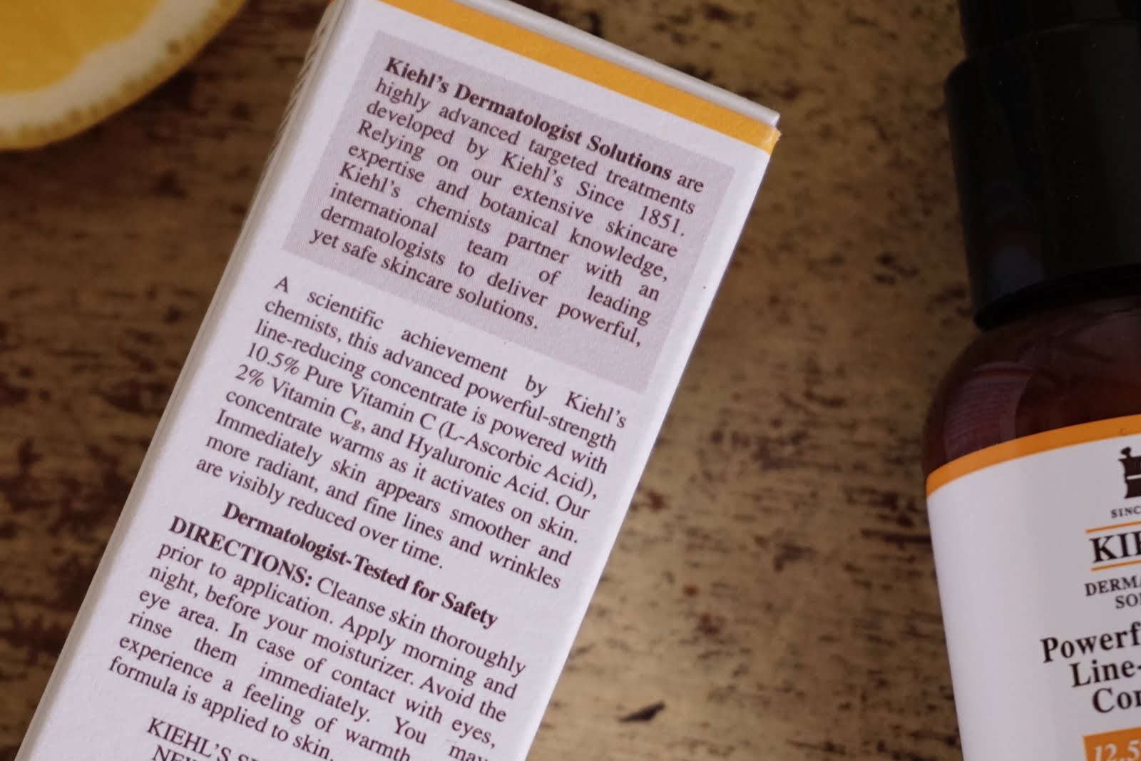 [Review] Kiehl's PowerfulStrength LineReducing Concentrate 12.5