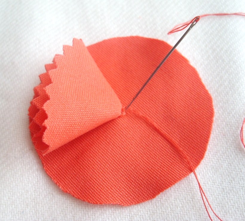 OnePerfectDay How To Make Fabric Flowers a DIY Tutorial