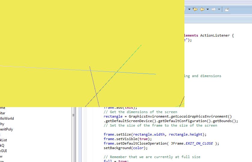 Java and Programming Java Screensaver Program