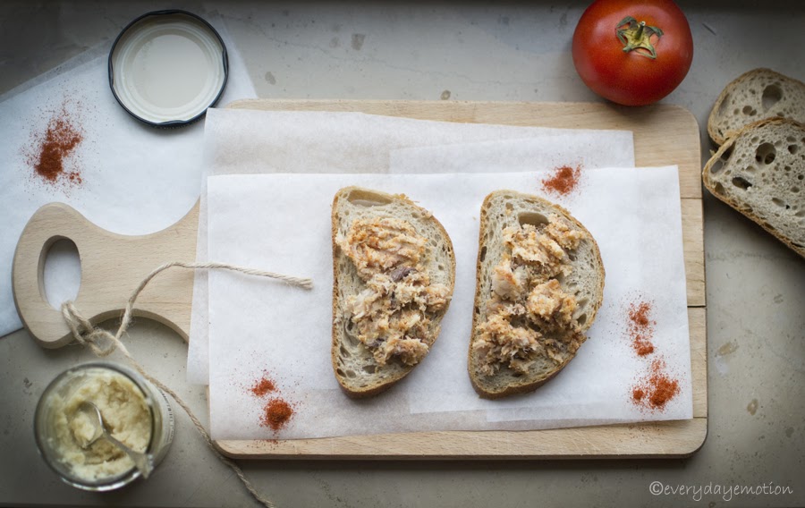 Everyday Emotion Smoked Mackerel. Paste. Saturday breakfast.