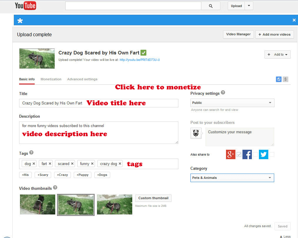 Computer Tips Tricks Games Monetize Videos On Youtube To Earn Money