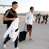 Cristiano Ronaldo Arrived at Pamplona (30 March 2012)