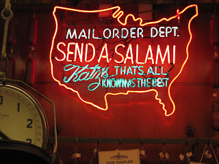 Katz’s Delicatessen New York City Lower East Side Neon Sign