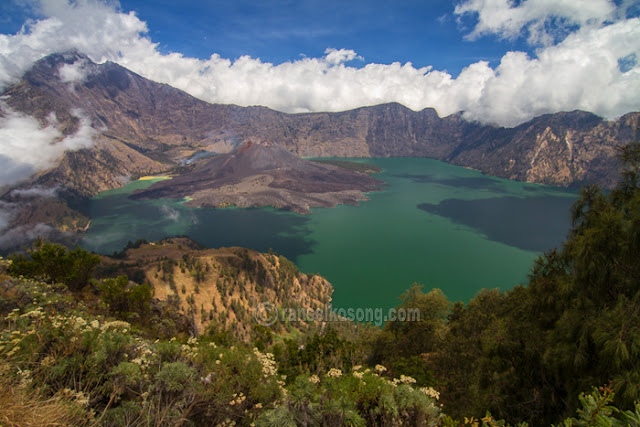 Gunung Rinjani teletak di Pulau Lombok Nusa Tenggara Barat Mount Rinjani; Gunung Rinjani; Volcano; Treking to Rinjani; Rinjani Photos; Segara Anak Lake; Danau Segara Anak; Sasak Tribe; Mendaki Gunung Rinjani; Lombok; Nusa Tenggara; Rinjani Base Camp; Taman Nasional Gunung Rinjani; Mount Rinjani National Park; Sembalun Trek; Senaru Trek; Rinjani Trek Management Board; Porter Rinjani; Jalur Senaru; Jalur Sembalun; Treking to Rinjani; Hike to Rinjani; Pemandangan Rinjani; foto Rinjani; Jalur Pendakian Gunung Rinjani; Savana; Cemara; Gunung Api; Volcano; Rute pendakian rinjani; Puncak Rinjani; Vegetasi Rinjani; Nusa Tenggara Barat; Titik Tertinggi; Lombok Guide; Guide to Hike Rinjani; Puncak Anjani; Dewi Anjani; Plawangan Sembalun; Plawangan Senaru; Tengengean; Forest; Lake; Hutan; Hill; Bukit; Camp Site; Fishing; Memancing; Landscape Rinjani; Stone; Batu; Indonesia Volcano; Place to Visit In Indonesia; Mataram; Mountain Photos; Volcanoes Photo; Indonesia Photography; Travel Photography; Best Indonesia Photos