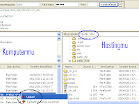 Cara upload file website lewat FTP Cara upload file website lewat FTP