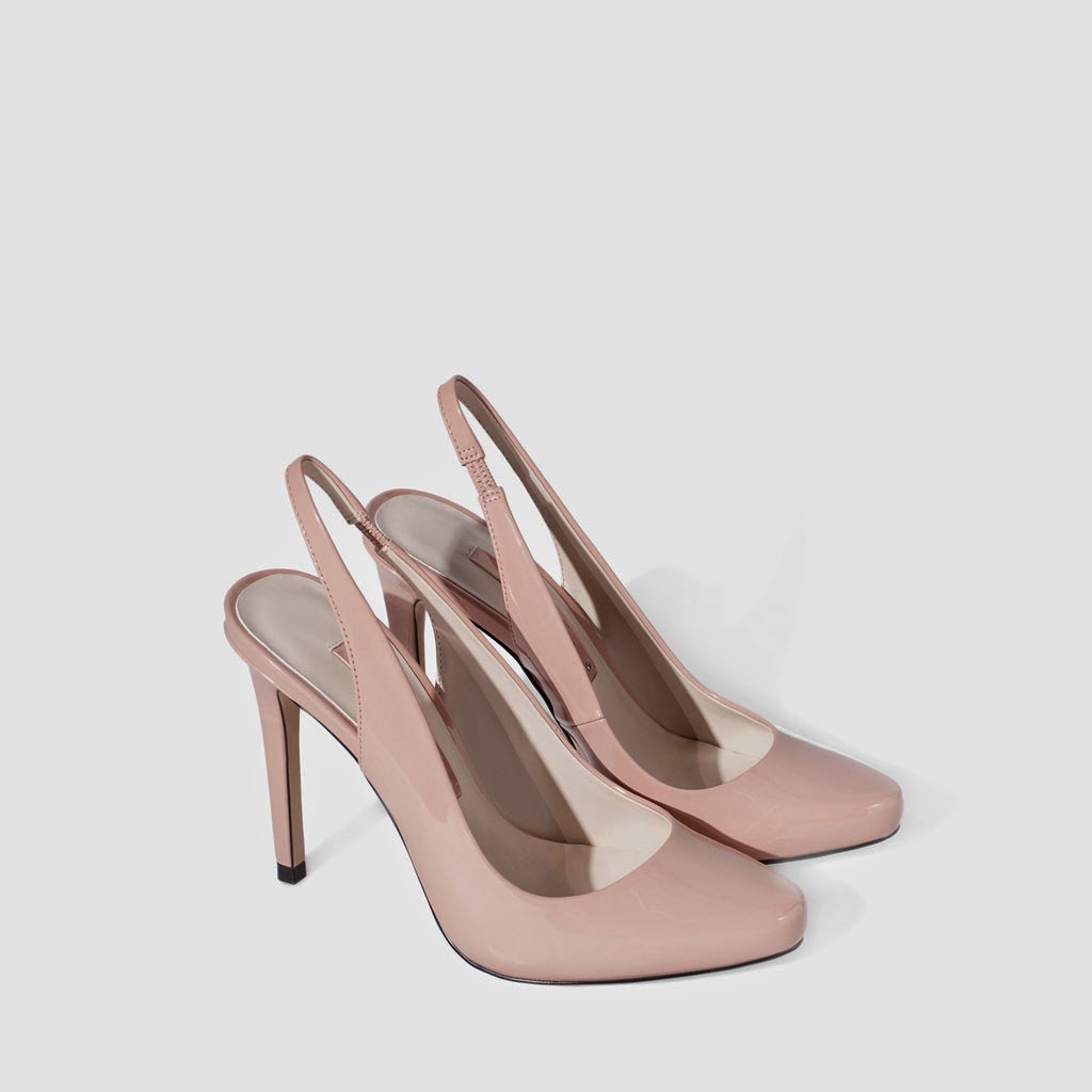 escarpins vernis rose