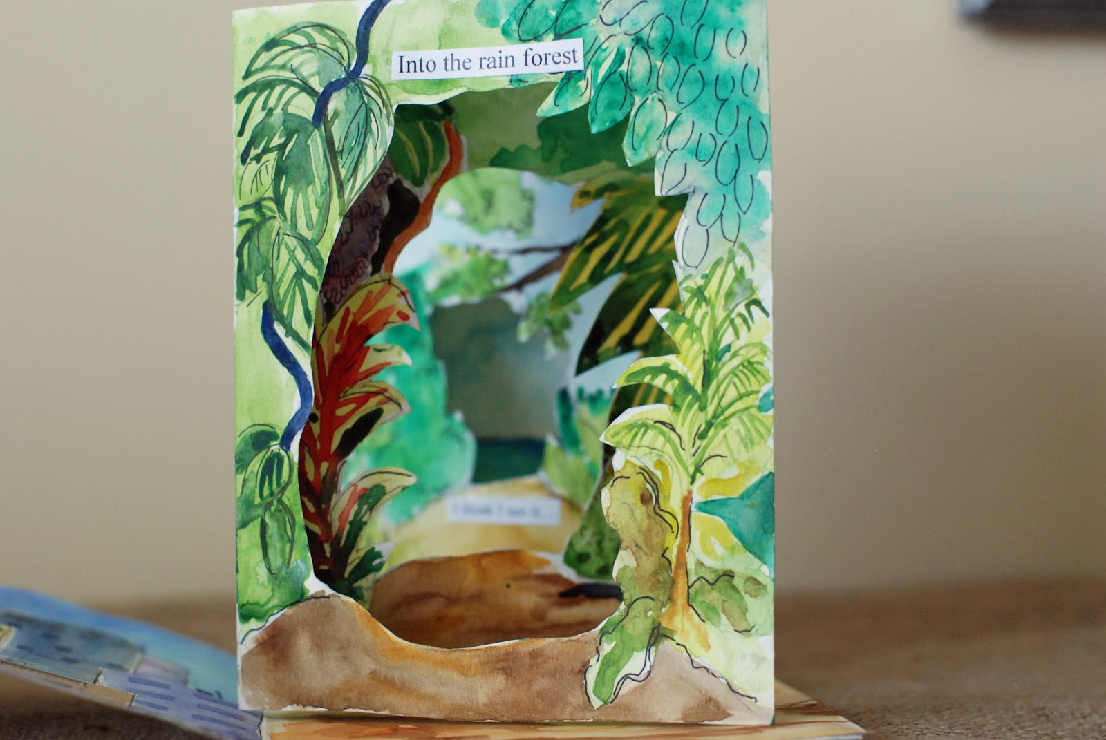 that artist woman How to Make a Tunnel Book