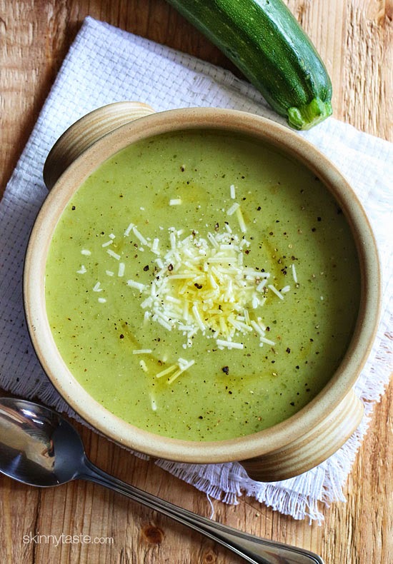 Cream of Zucchini Soup Skinnytaste