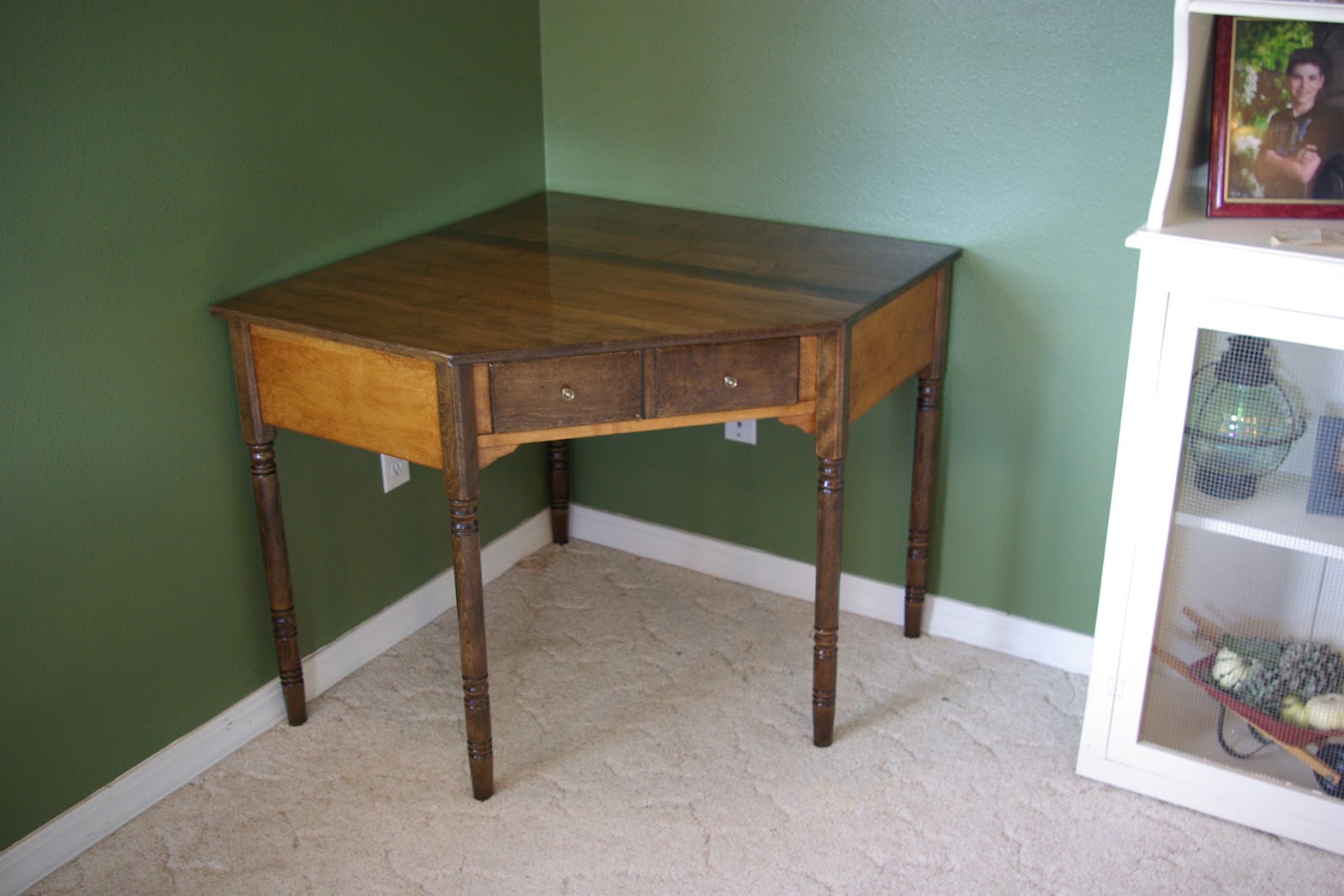 Reclaimed Rustics Ethan Allen Corner Desk