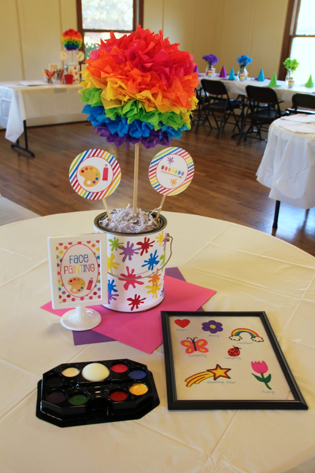 5M Creations: Rainbow Art Party
