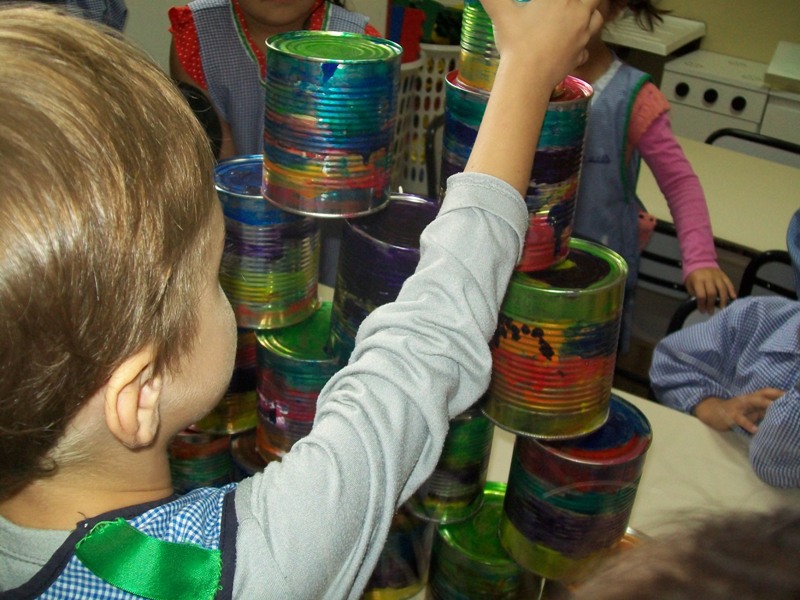JardÃn del parque: a prepararse para la kermesse!! Juegos de sala verde