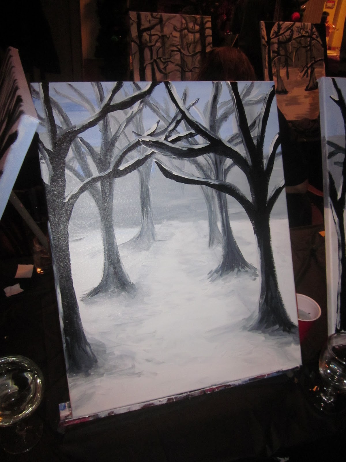 The Crafty Novice Paint Night