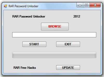 free rar password unlocker