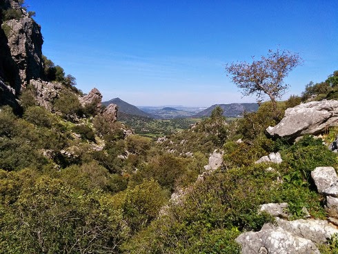Vistas en la ruta "Ojo del Moro" Vistas en la ruta "Ojo del Moro"