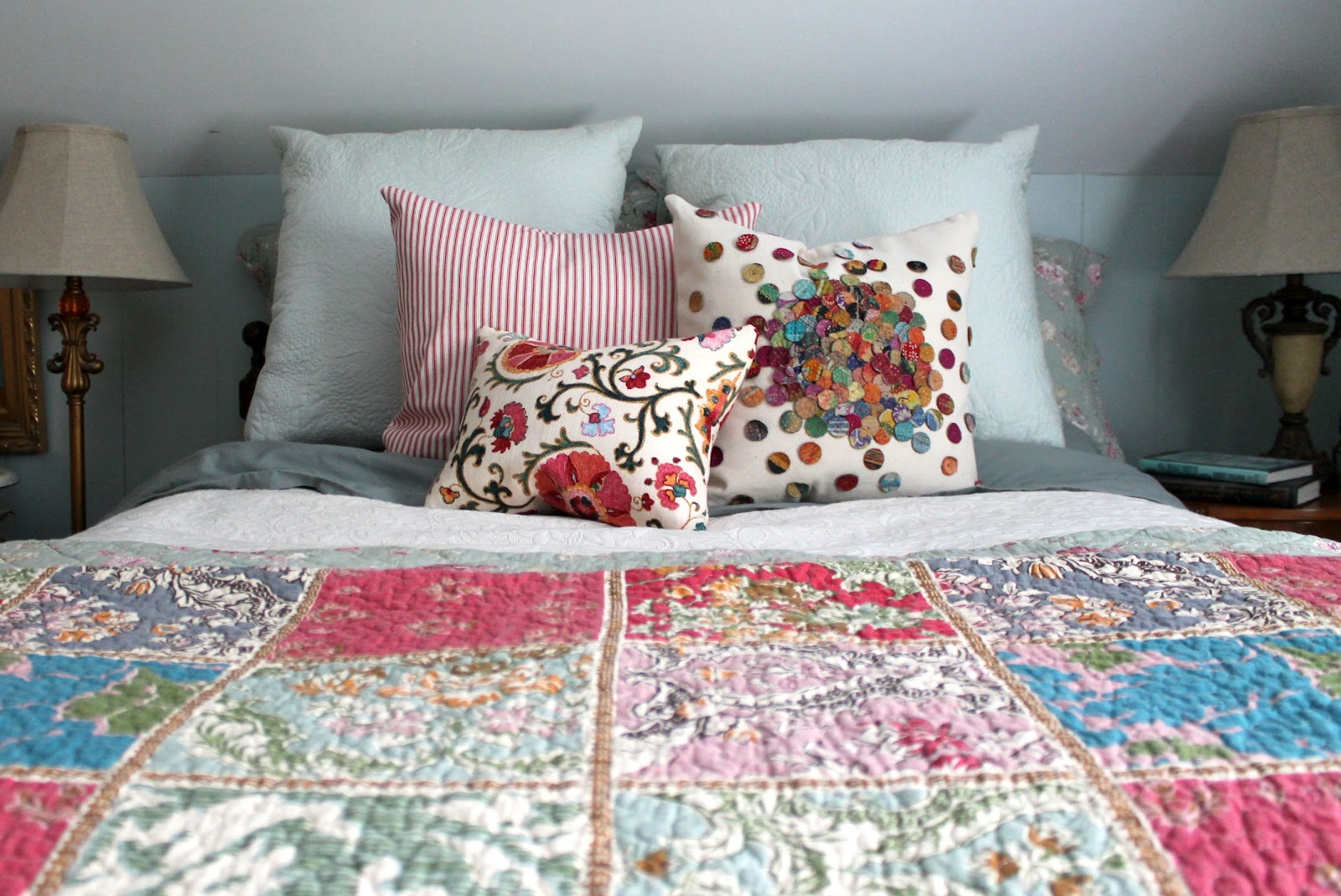 Designing Domesticity Bedding Mixing and Matching