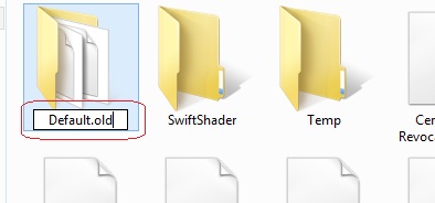 default folder x getting started organizing