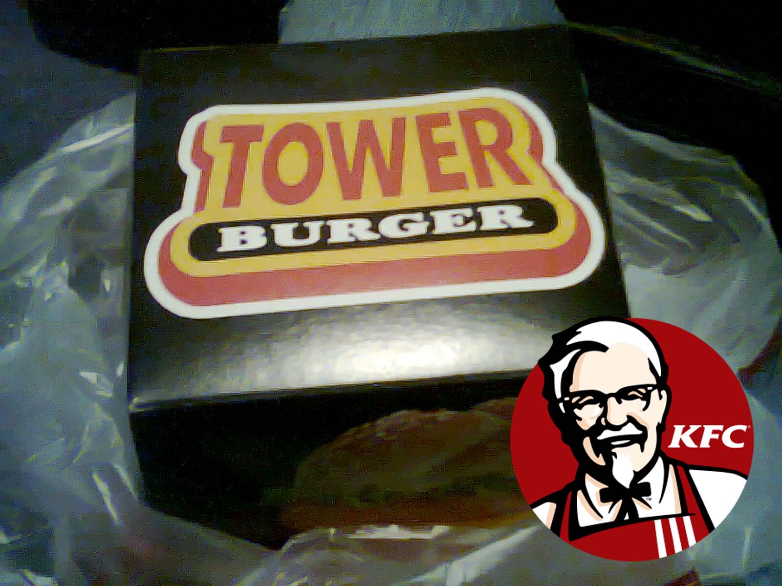 how to demolish the KFC Tower Burger