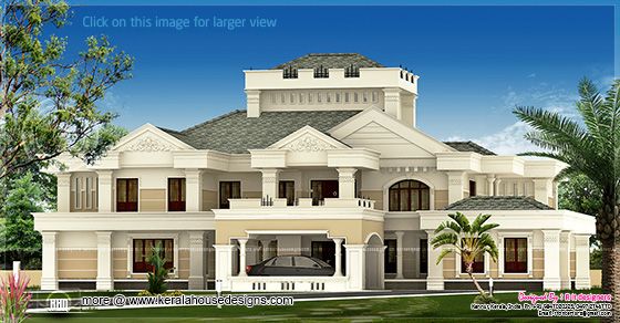 Luxury Kerala home design