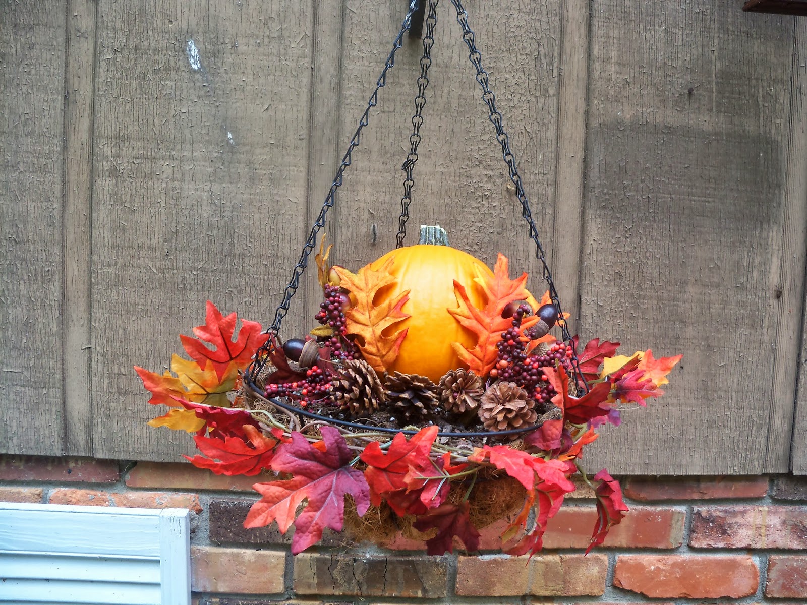 This IS My Day Job Autumn Hanging Basket