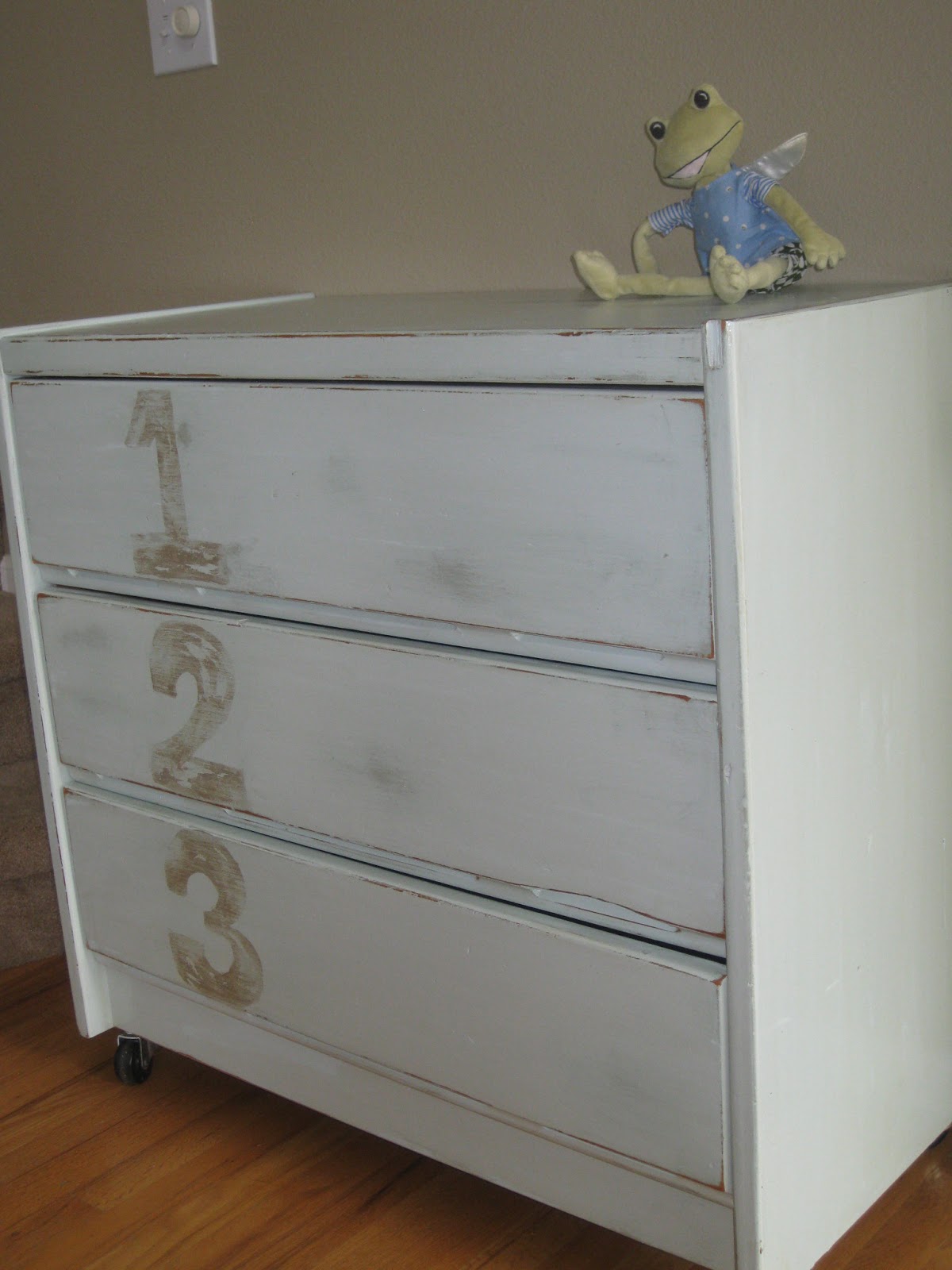 Baby Dresser and Changing Table Redo