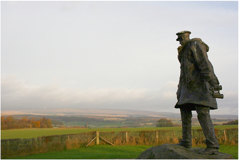 David Stirling, SAS Memorial, Doune, Scotlandbio life