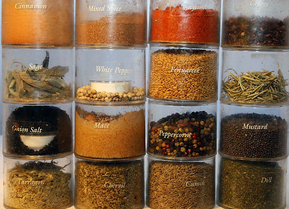 stackable glass jars